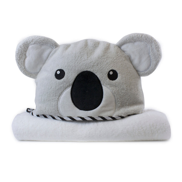 Aussie Animals 'Koala' Novelty Hooded Bath Towel - Bubba Blue Australia