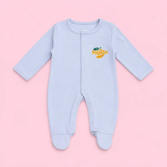 Baby button Sleepsuit | 0-3 Months | Romper