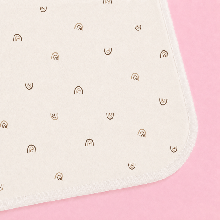 Baby Face Towel Rainbow Print