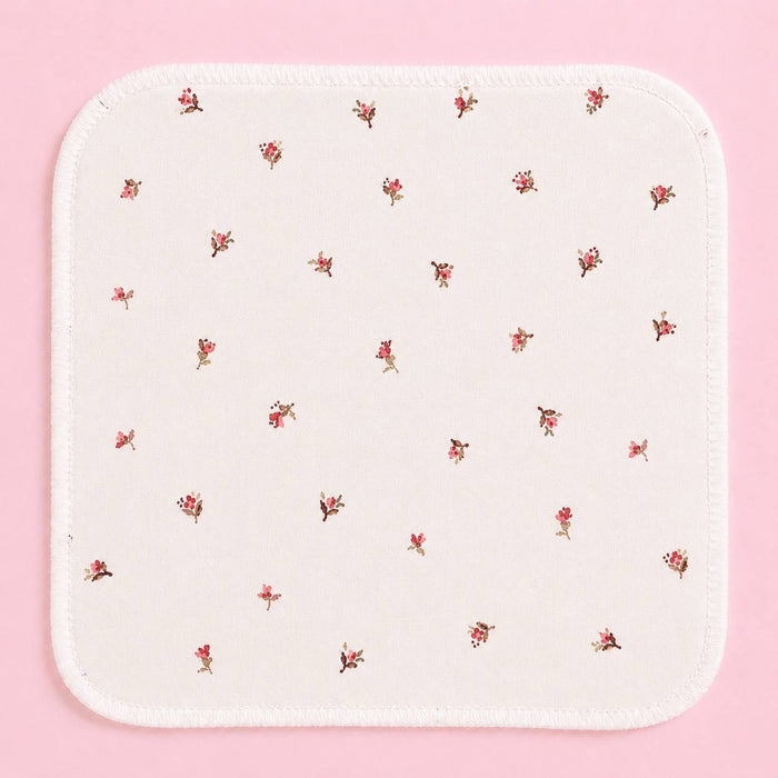 Baby Face Towel Red flower print