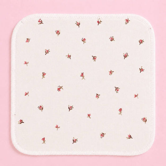 Baby Face Towel Red flower print