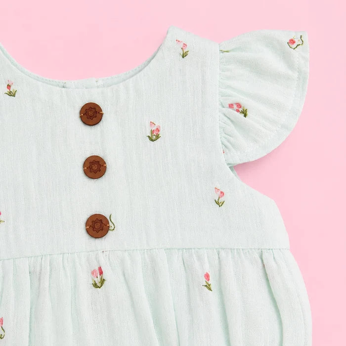 Baby Girl Floral Onesie| 0-3 Months | Onesie