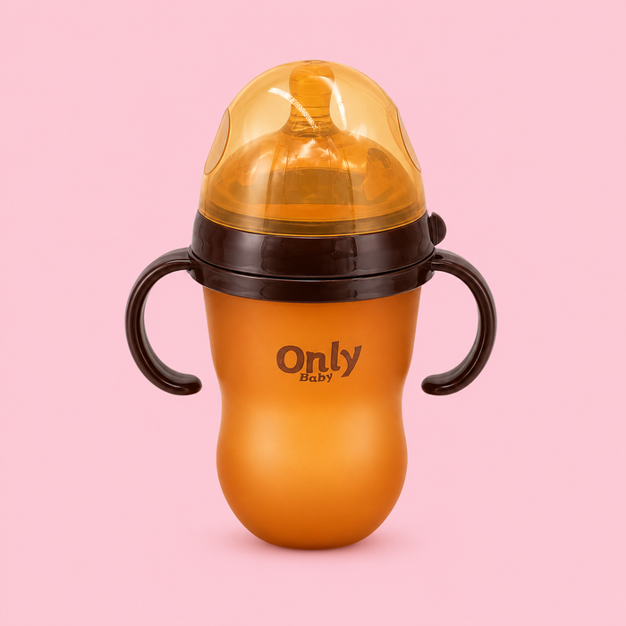 Baby Training Sippy Cup with Silicone Spout & Handles