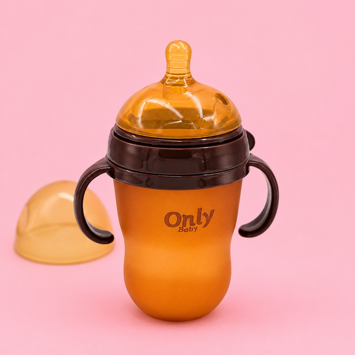 Baby Training Sippy Cup with Silicone Spout & Handles