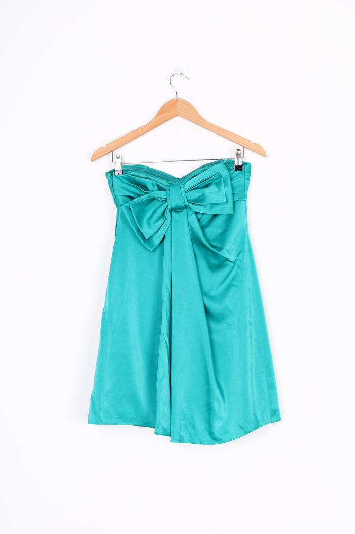 BCBG Max Azria Womens Green Dress Size 0
