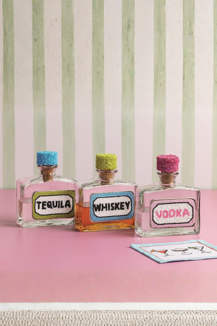 Beaded Bar Decanter