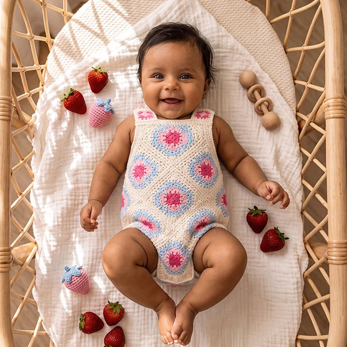 Bebe Poppy Crochet Bodysuit