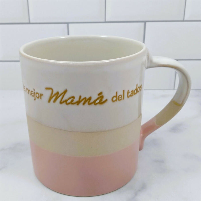 Best Mom in Spanish Coffee Mug Ceramic Beverage Tea Cup 16oz 473ml by Blue Sky