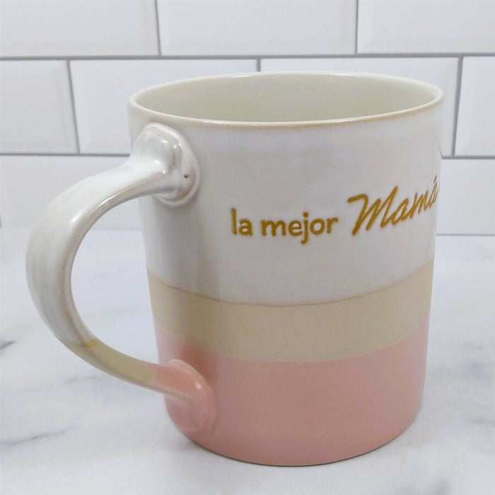 Best Mom in Spanish Coffee Mug Ceramic Beverage Tea Cup 16oz 473ml by Blue Sky