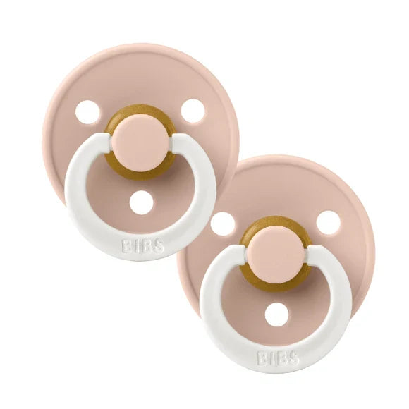 Bibs Pacifier - Blush Glow 2 Pack