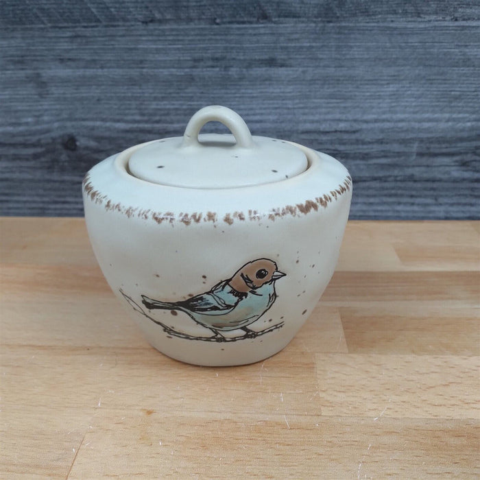 Bird Reflective Sugar Bowl and Creamer Set Decorative by Blue Sky