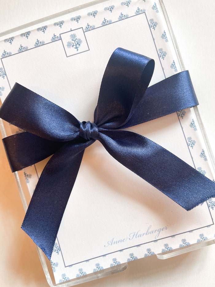 Block Print Notepad {blue}