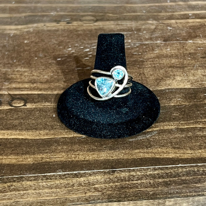 Blue Topaz Ring