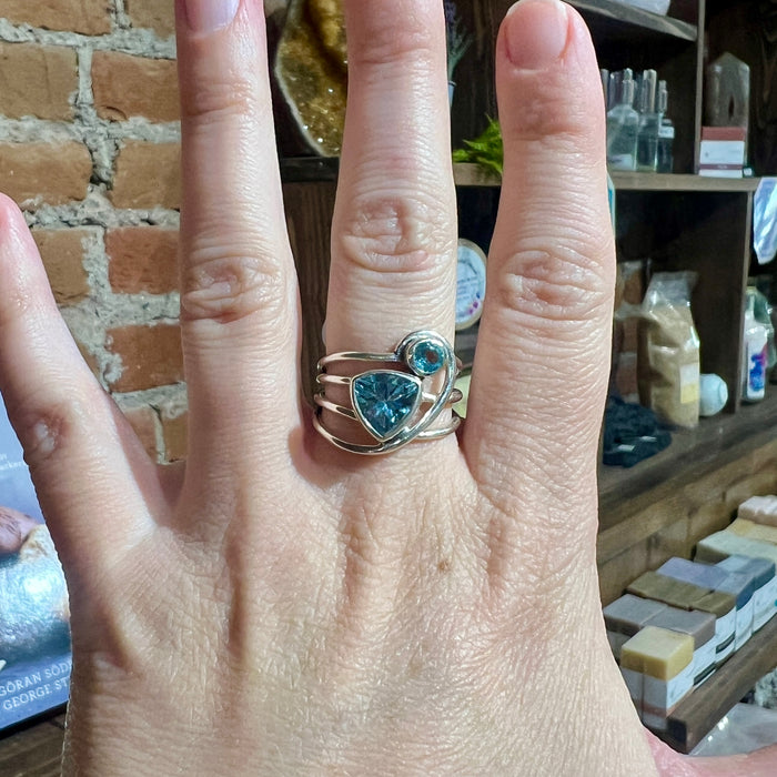 Blue Topaz Ring