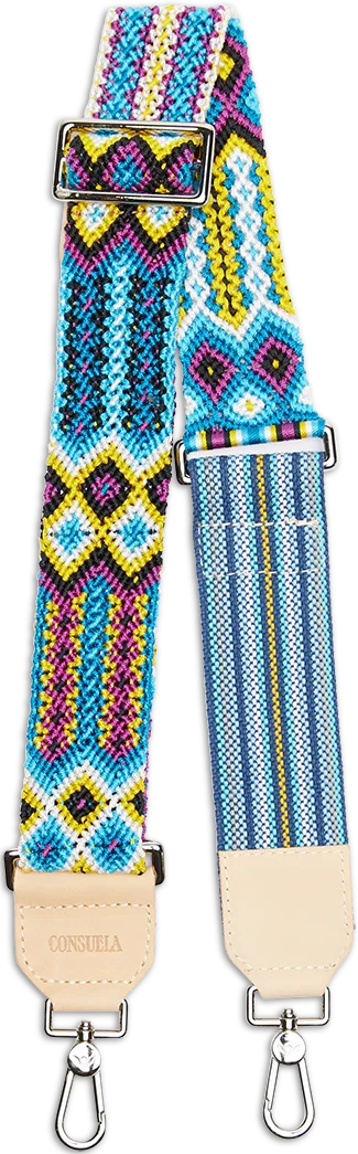 BLUEBERRY WOVEN CROSSBODY STRAP