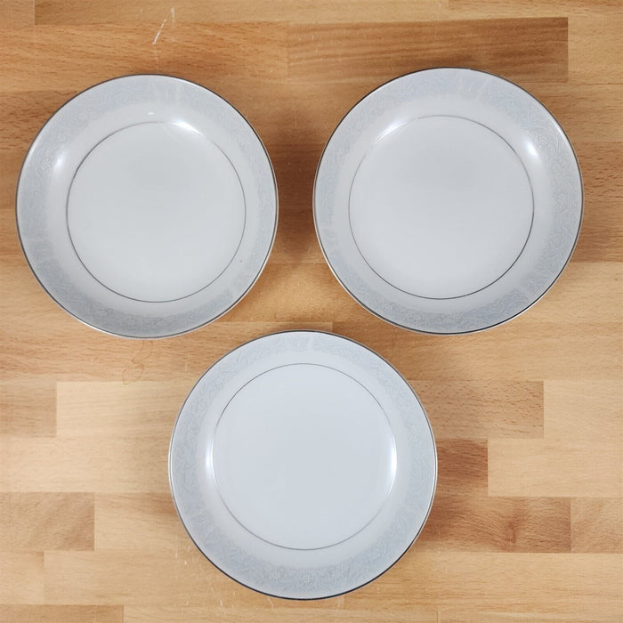 Bluedale 3 Fruit Dessert Sauce Bowl Set Blue Flowers Ceramic by Fine China Japan