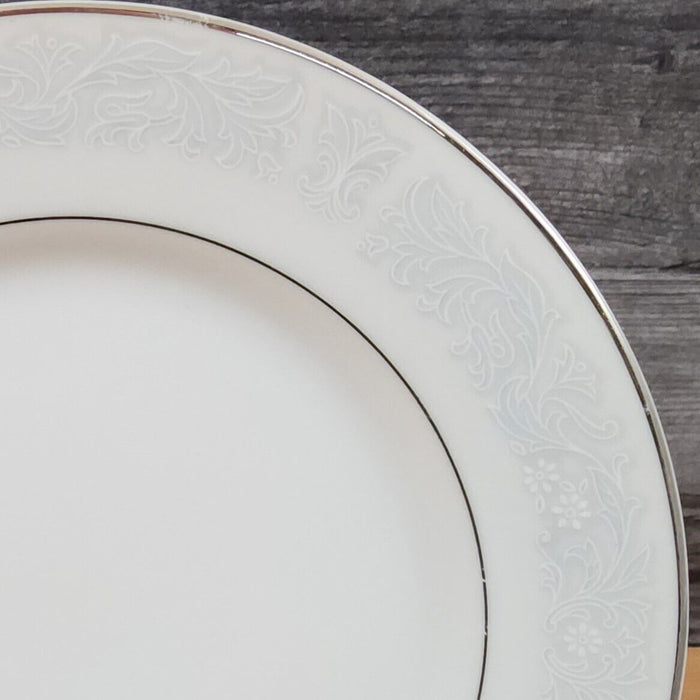 Bluedale Salad Plate Set of 4 by Fine China Japan Blue & White Flowers Ceramic