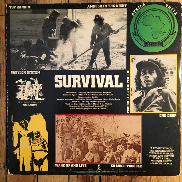 Bob Marley & The Wailers - Survival (LP) [US] 1st