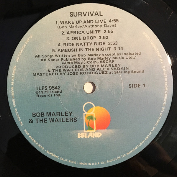 Bob Marley & The Wailers - Survival (LP) [US] 1st