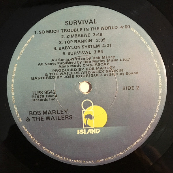 Bob Marley & The Wailers - Survival (LP) [US] 1st