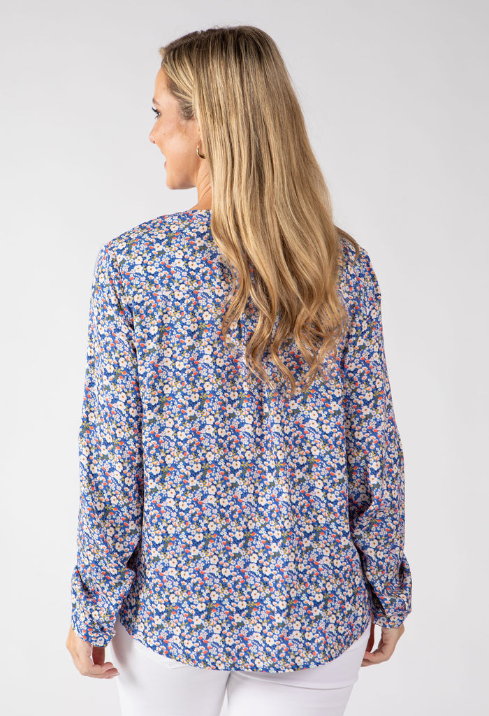 Boni Fleur Ditsy Print Blouse
