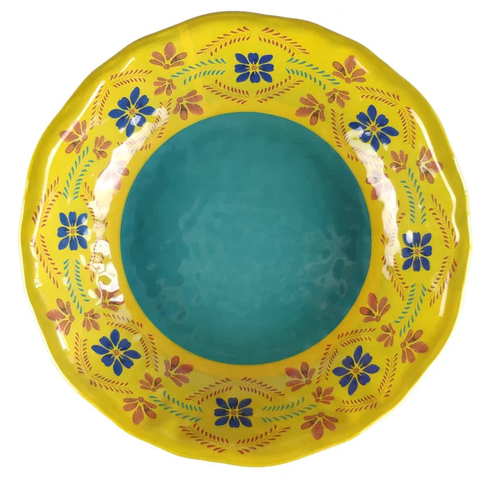 Bonita Talavera Design 14PC Melamine Dinnerware Set