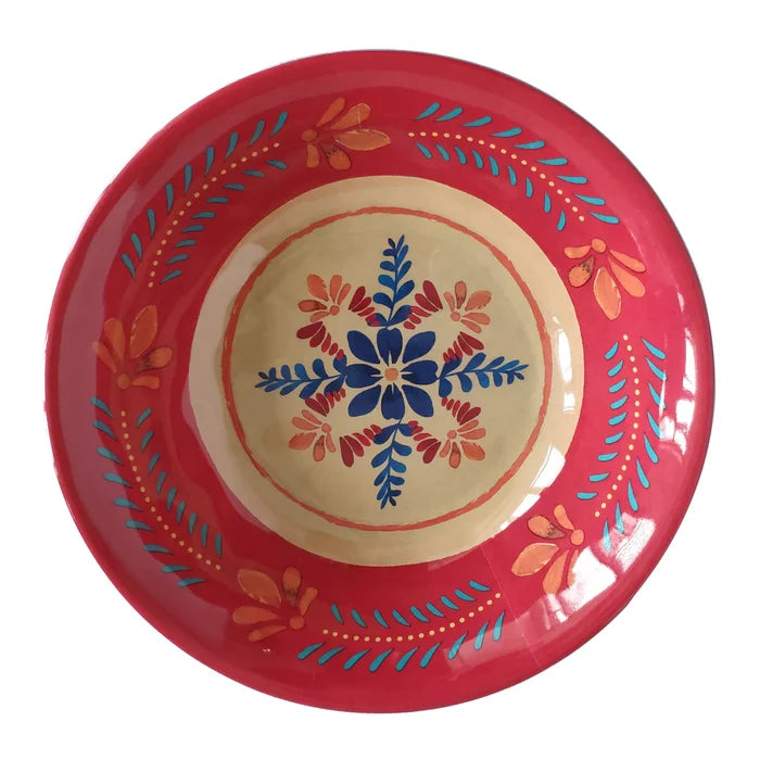 Bonita Talavera Design 14PC Melamine Dinnerware Set