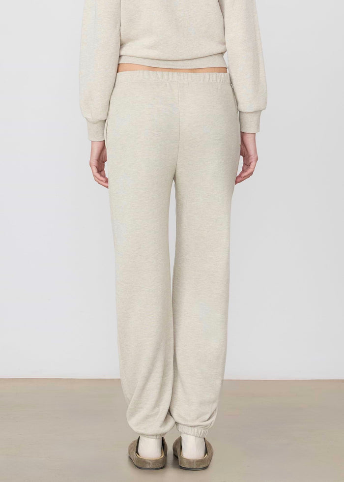 Boyfriend Pocket Sweatpant (Heather Oatmeal)