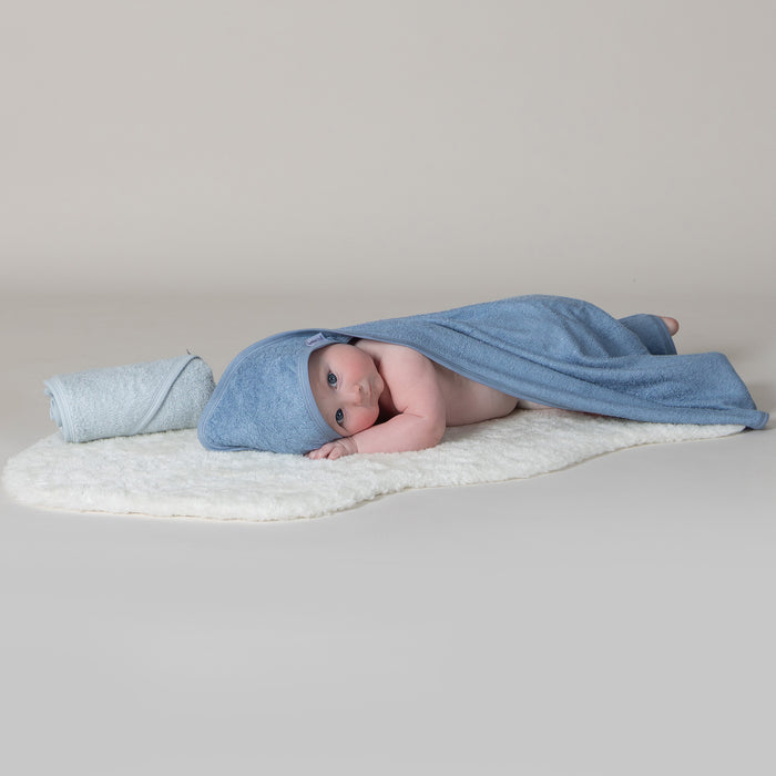 Sundae 2PK Hooded Towels - Blueberry - Bubba Blue Australia