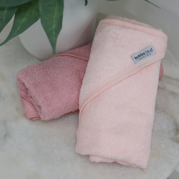 Sundae 2PK Hooded Towels - Cupcake - Bubba Blue Australia