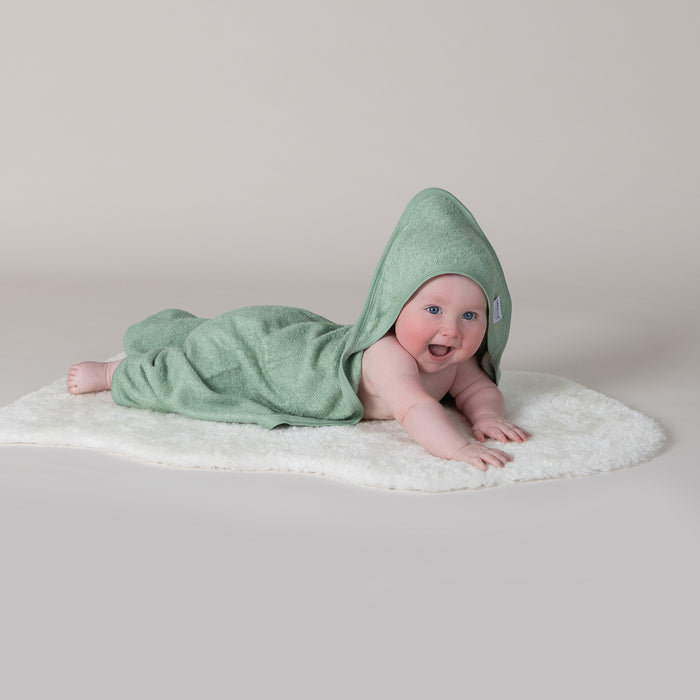 Bubba Sundae 2PK Hooded Towels - Greentea - Bubba Blue Australia