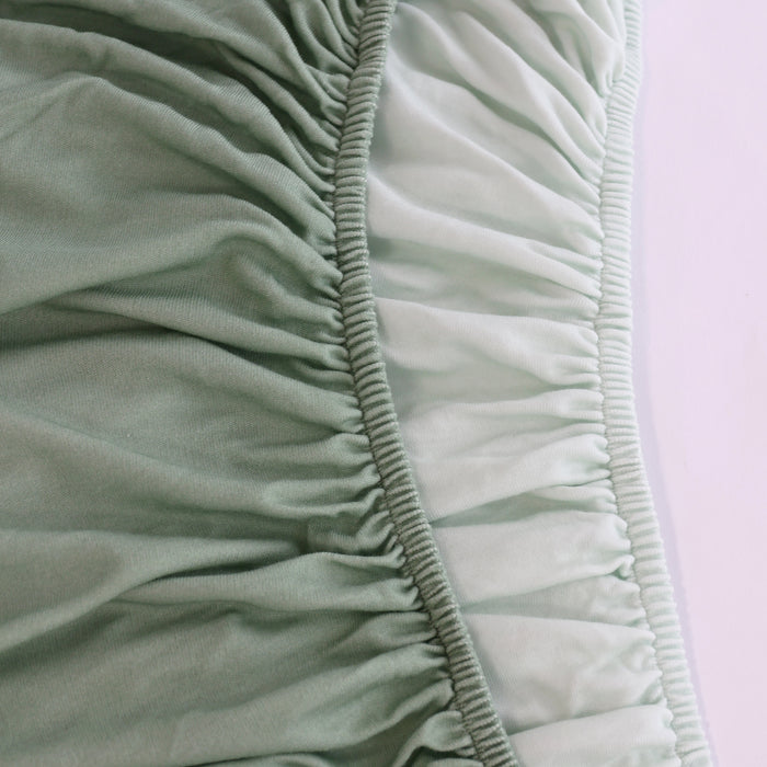 Bubba Sundae 2pk Jersey Cot Fitted Sheets - Greentea - Bubba Blue Australia