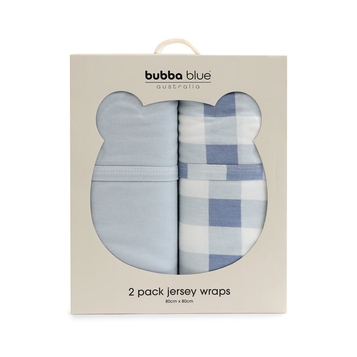 Bubba Sundae 2pk Jersey Wraps - Blueberry - Bubba Blue Australia