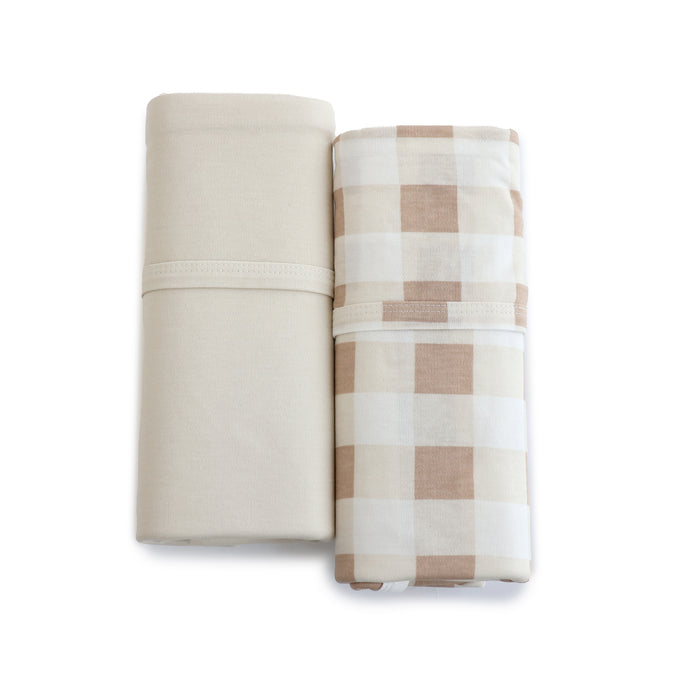 Bubba Sundae 2pk Jersey Wraps - Chestnut - Bubba Blue Australia