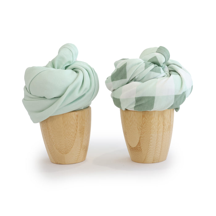 Bubba Sundae 2pk Jersey Wraps - Greentea - Bubba Blue Australia
