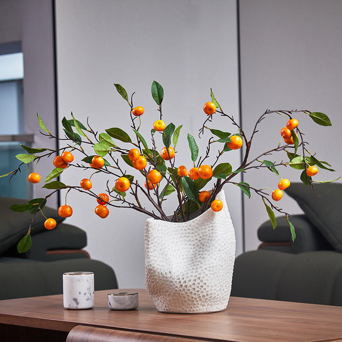 Bulk 33" 9 Fruits Tangerine Stems Artificial Fruits Kumquat Branches Spray Wholesale
