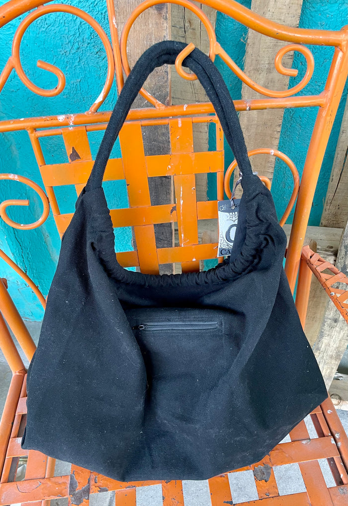 Caite Embroidered Slouch Tote
