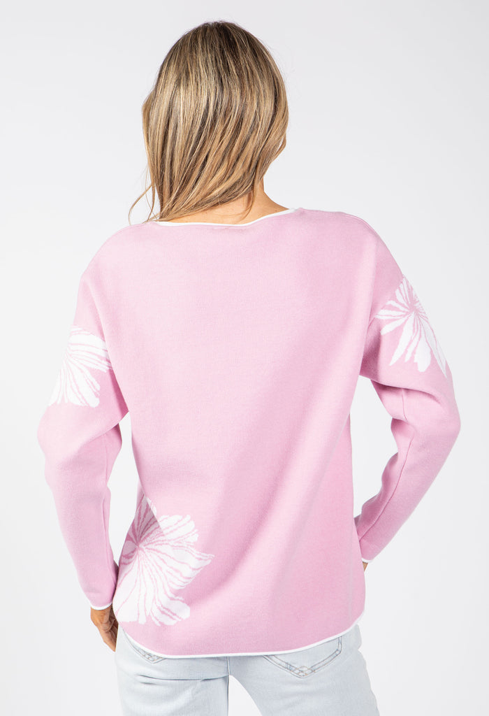 Camila Floral Knit Jumper