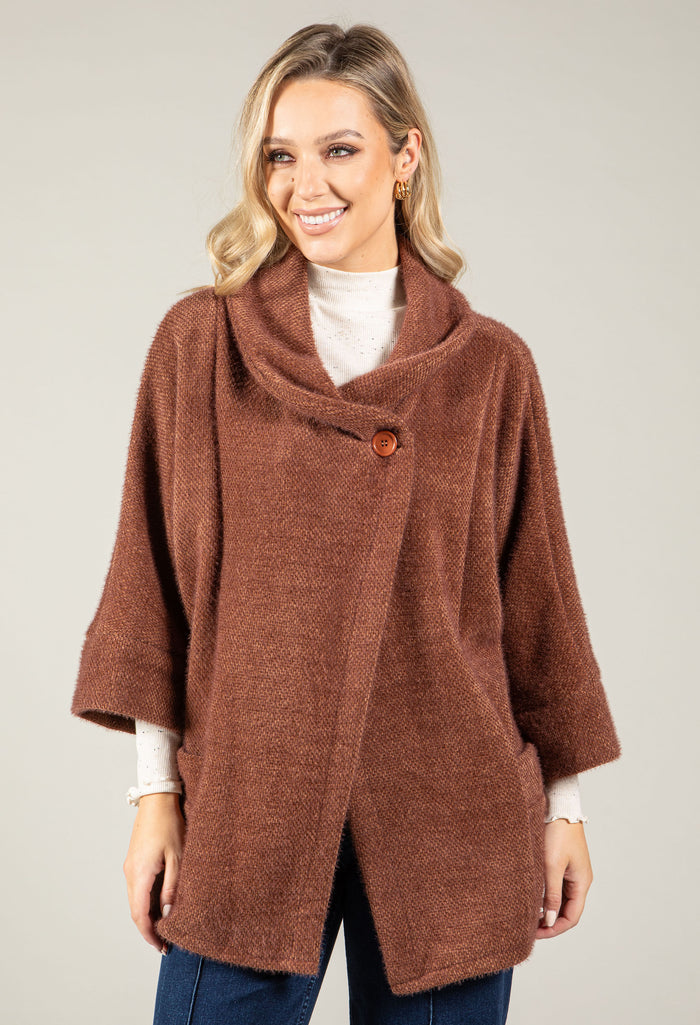 Cape Style Coatigan