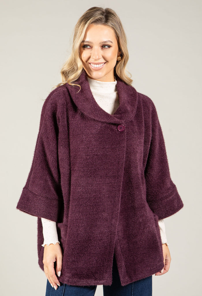 Cape Style Coatigan