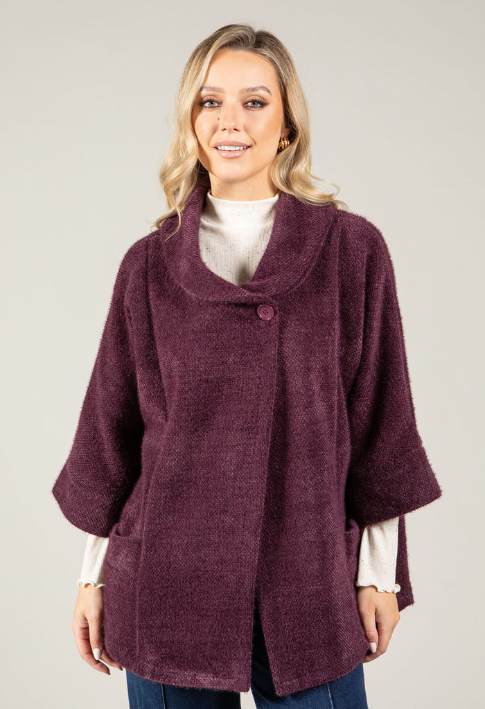 Cape Style Coatigan