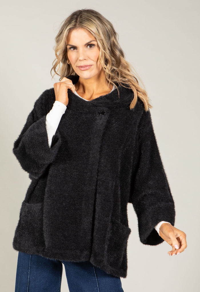 Cape Style Coatigan