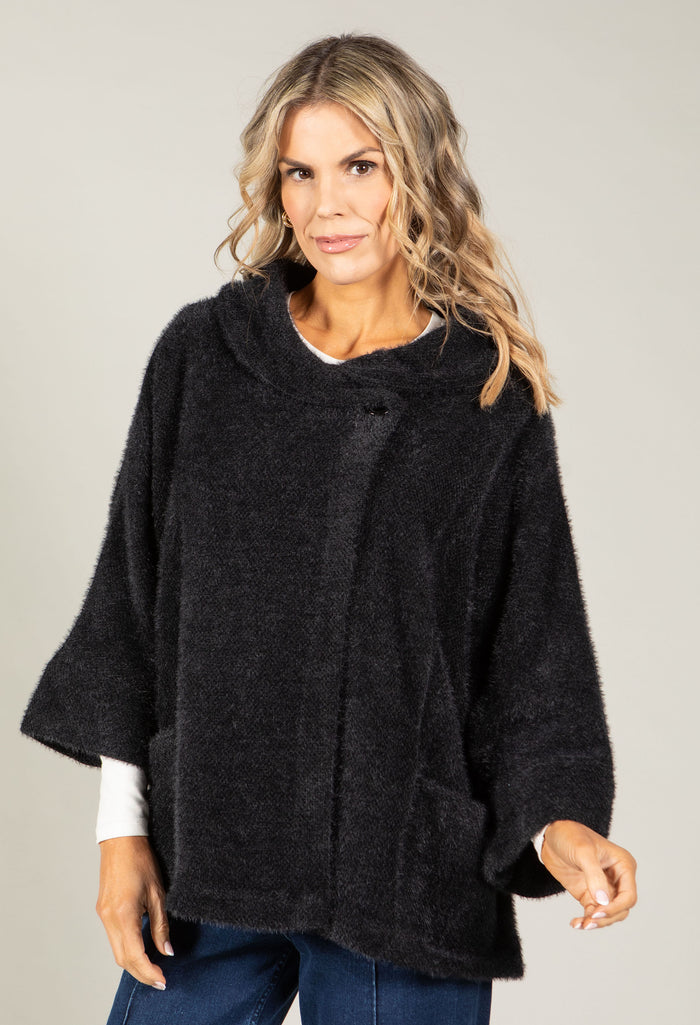 Cape Style Coatigan