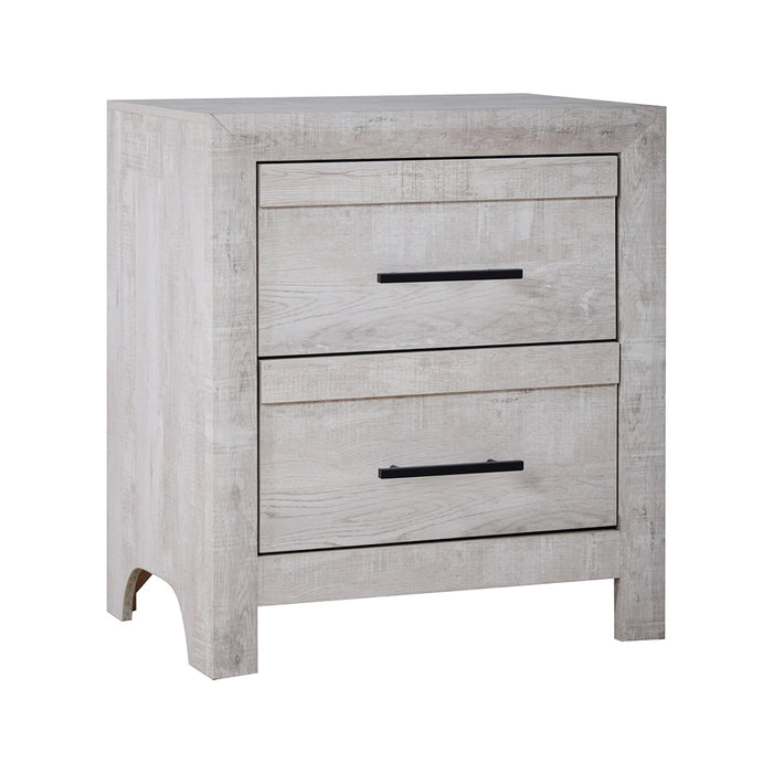 Cayne Nightstand in white from New Classic Home Furnishings Inc.