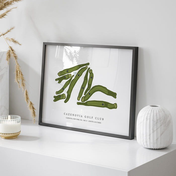 Cazenovia Golf Club | Golf Course Print | On+Table