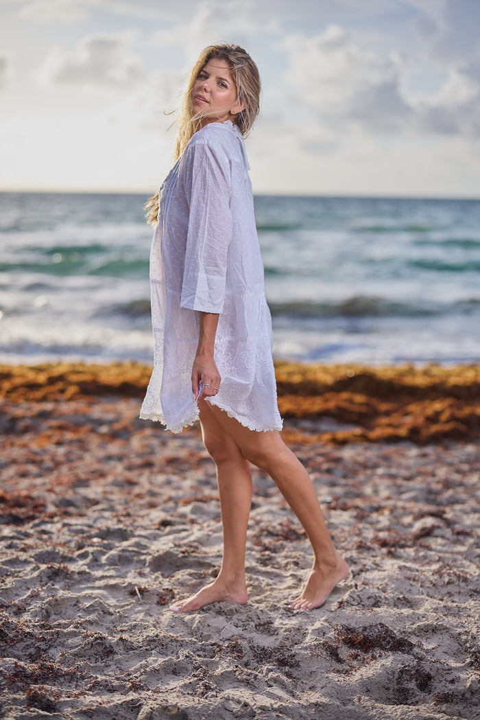 CH-02 - cotton shirt dress only s/m
