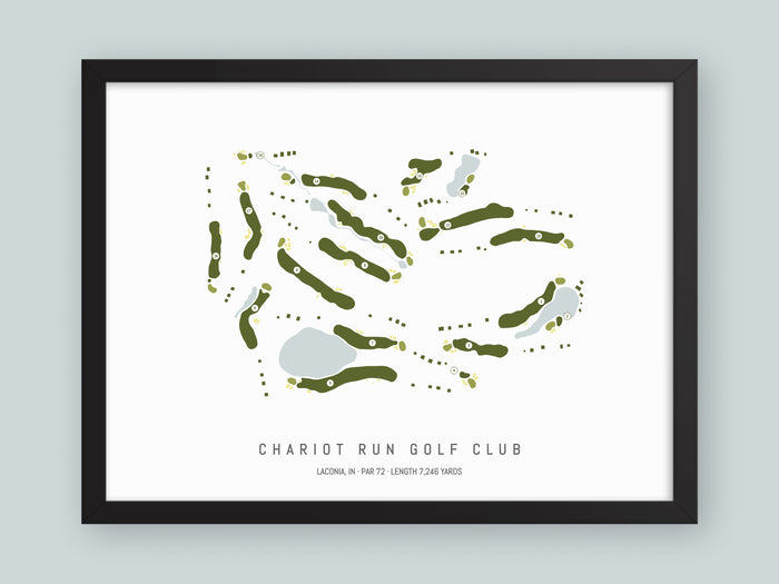 Chariot-Run-Golf-Club-IN--Black-Frame-24x18-With-Hole-Numbers