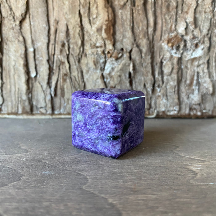 Charoite Cube