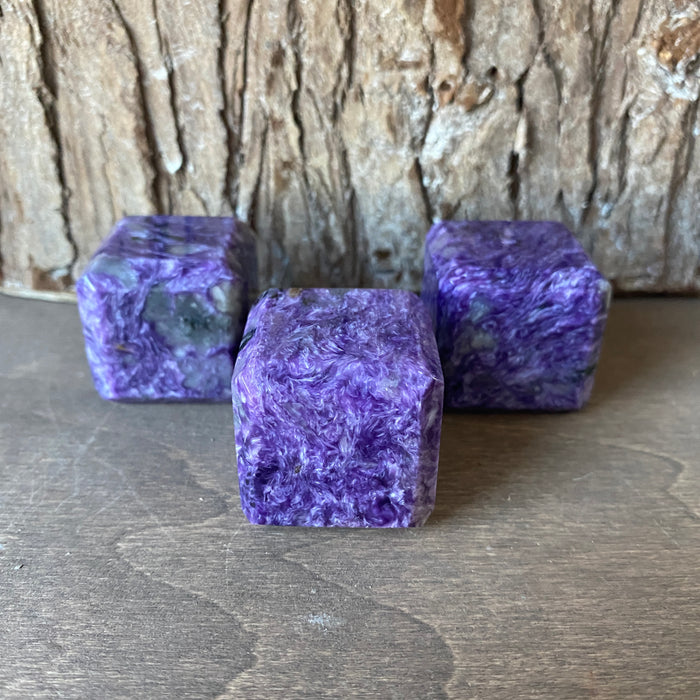 Charoite Cube