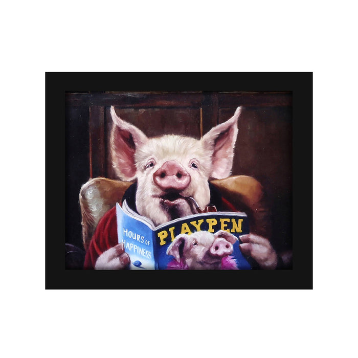 Chauvinist Pig framed print from Propac Images Inc.